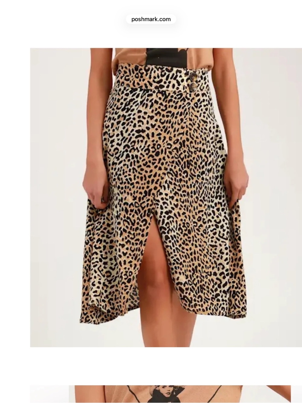 Faithful the Brand leopard print wrap skirt - Picture 3 of 12